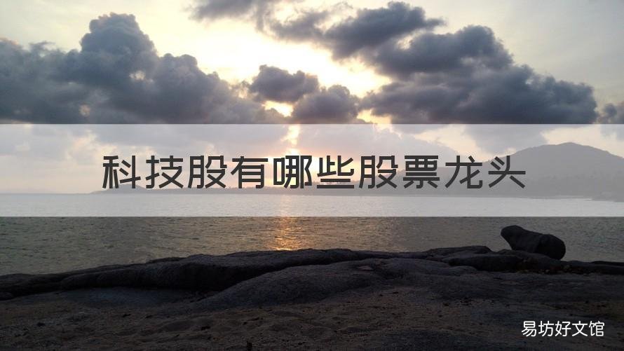 科技股有哪些股票龙头 科技股有哪些股票龙头名单