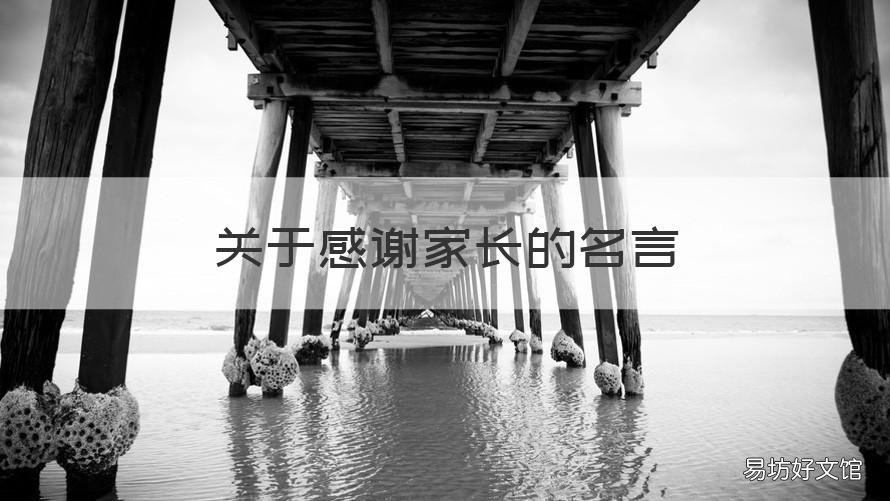 关于感谢家长的名言 关于感谢家长的名言警句
