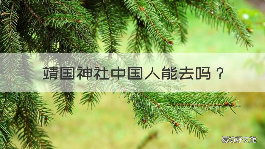 靖国神社中国人能去吗