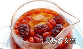 枸杞红枣茶正确泡法功效
