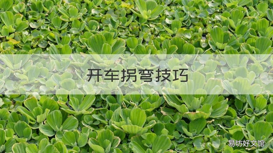 开车拐弯技巧 开车拐弯的技巧
