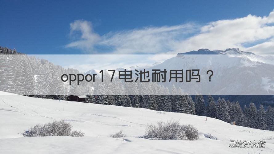 oppor17电池耐用吗 oppor17电池不耐用怎么回事