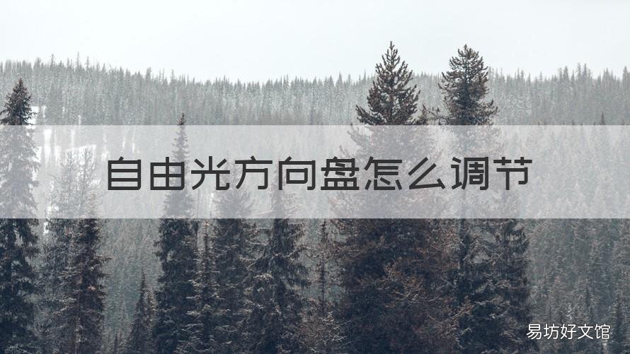 自由光方向盘怎么调节 自由光怎么调整方向盘
