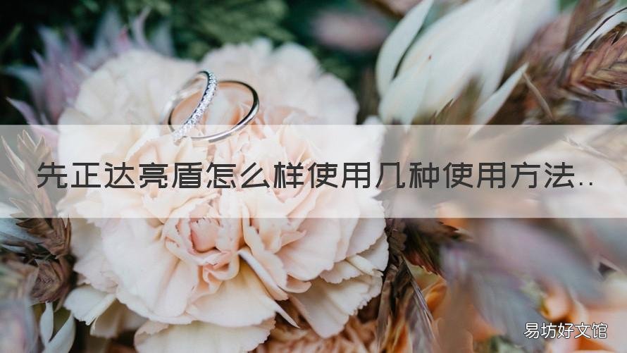 先正达亮盾怎么样使用几种使用方法 先正达亮盾使用方法