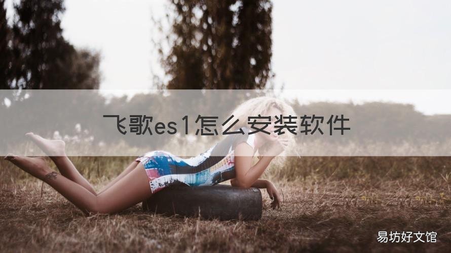 飞歌es1怎么安装软件 飞歌es1怎么下载软件
