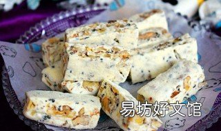 核桃牛轧糖的做法 核桃能做牛轧糖吗