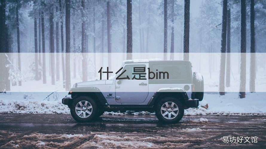 什么是bim 什么是bim软件