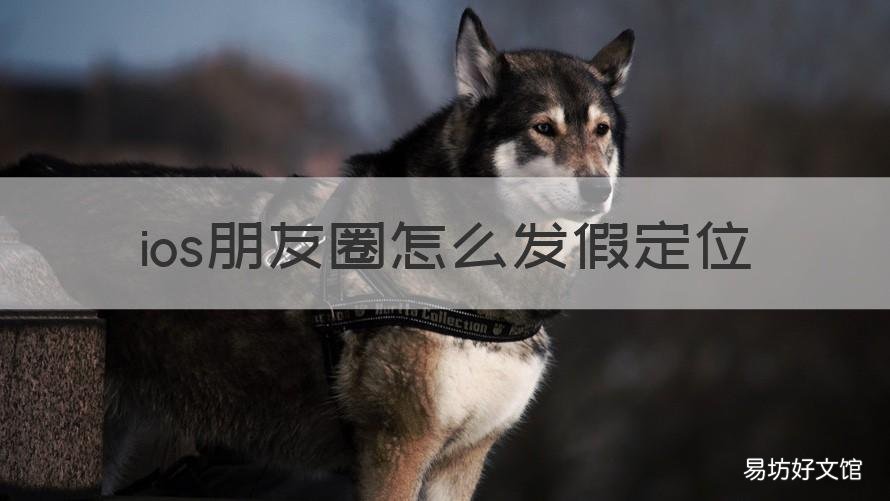 ios朋友圈怎么发假定位 怎么用假定位发朋友圈