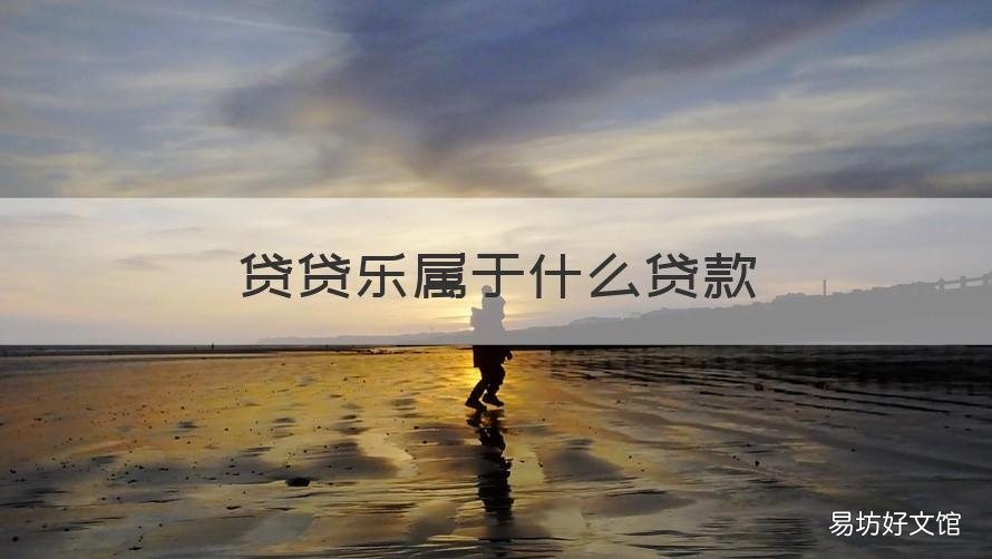 贷贷乐属于什么贷款 乐贷款属于哪个公司