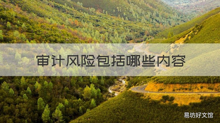 审计风险包括哪些内容 审计风险的具体内容