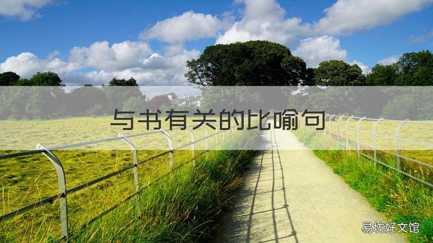 与书有关的比喻句 与书有关的比喻句和拟人句