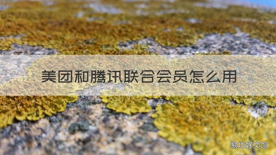 美团和腾讯联合会员怎么用 美团和腾讯联合会员在哪