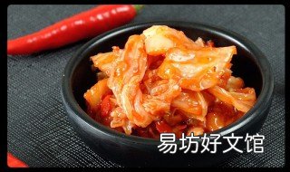 朝鲜泡菜配料 朝鲜泡菜配料表图片