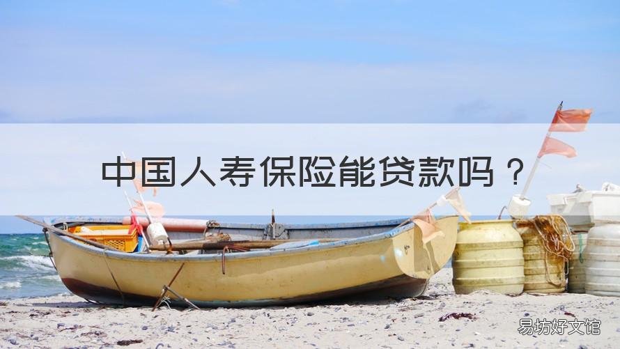 中国人寿保险能贷款吗 中国人寿保险能贷款吗多少钱