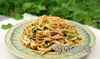 香拌鸡丝的做法 鸡丝怎么拌才好吃