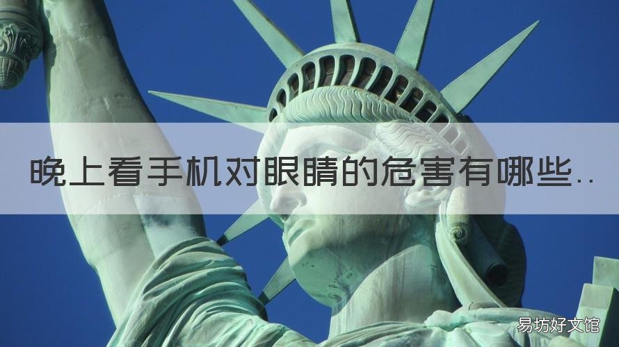 晚上看手机对眼睛的危害有哪些 半夜看手机对眼睛的危害