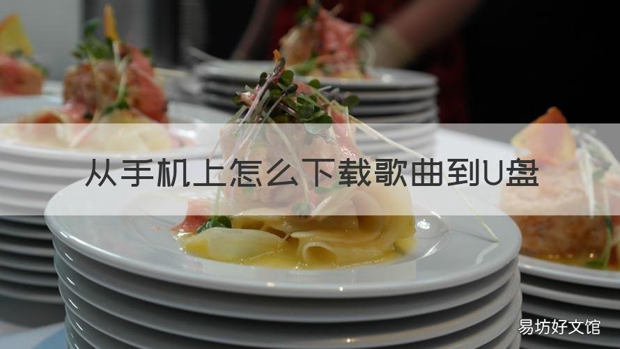 从手机上怎么下载歌曲到U盘 如何从手机上下载歌曲到u盘