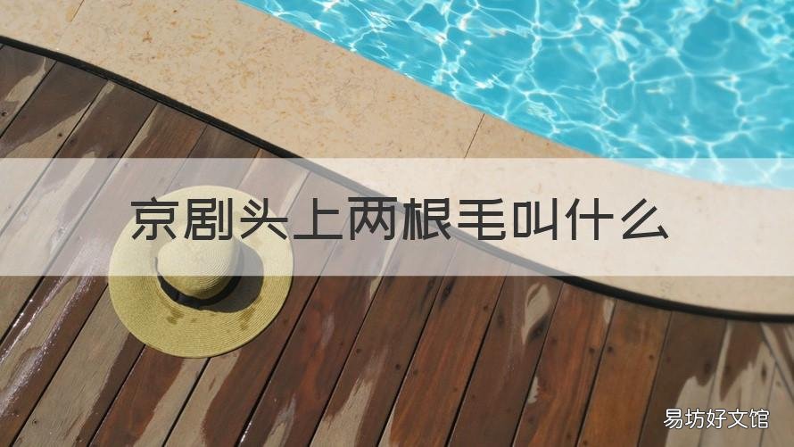 京剧头上两根毛叫什么 京剧头饰两根长毛