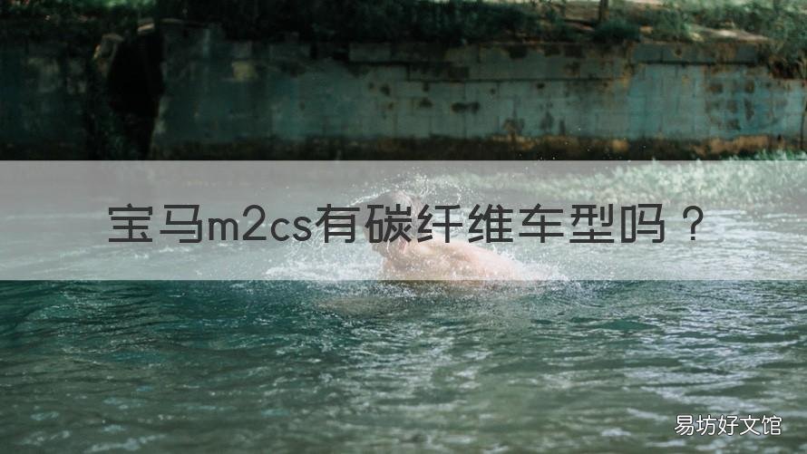 宝马m2cs有碳纤维车型吗 宝马哪些车用了碳纤维