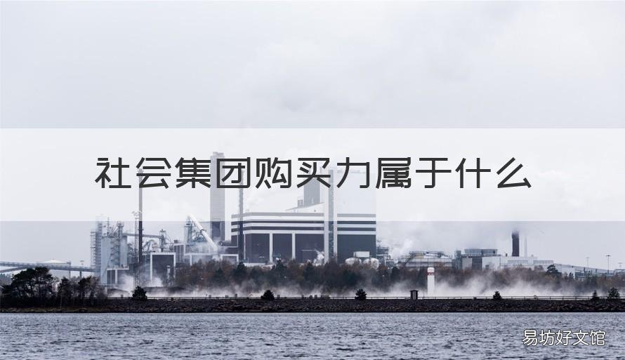 社会集团购买力属于什么 社会集团购买力的什么由财政部门统一规定