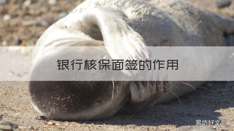 银行核保面签的作用 银行面签重要吗