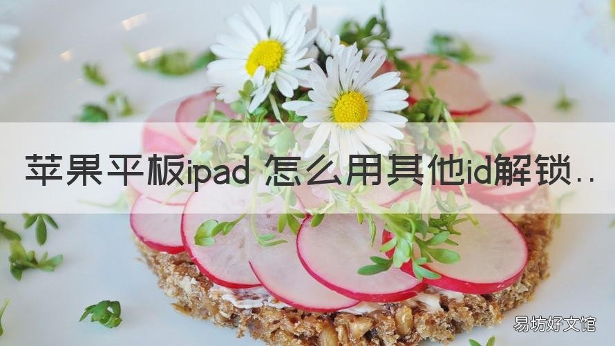 苹果平板ipad 怎么用其他id解锁 苹果平板ipad 怎么用其他id解锁手机
