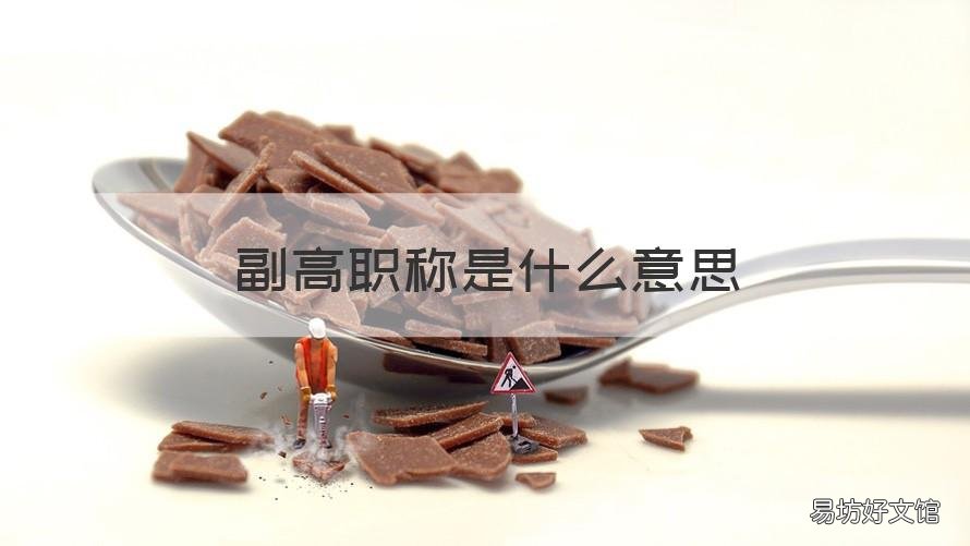 副高职称是什么意思 副高职称是什么意思_有途教育