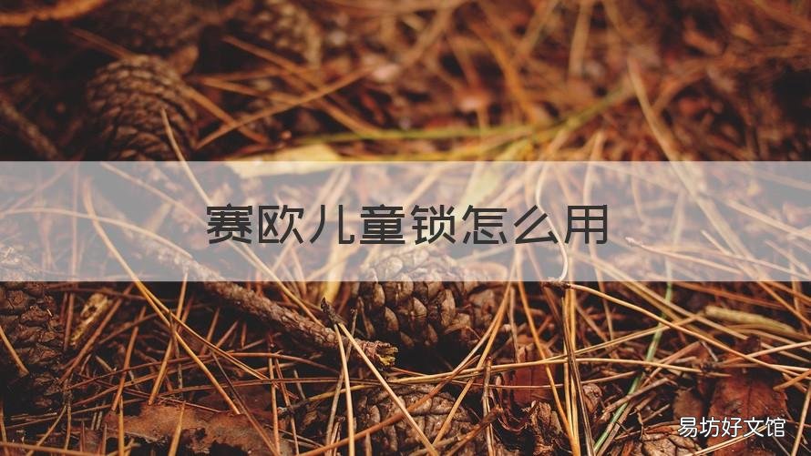 赛欧儿童锁怎么用 赛欧儿童锁怎么打开