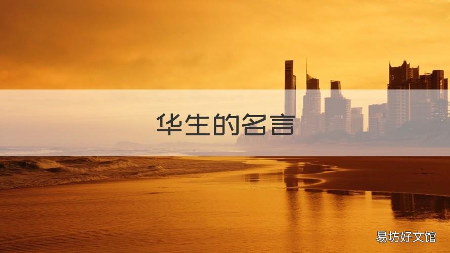 华生的名言 华生名言给我一打儿童