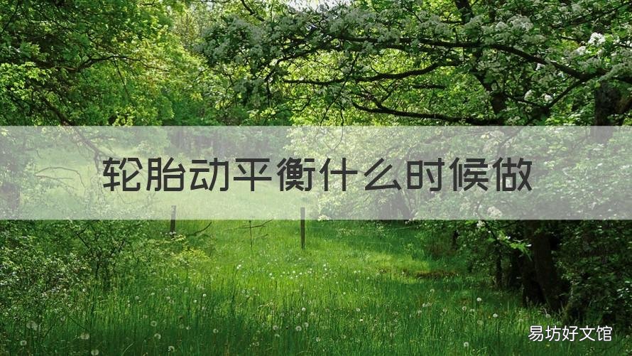 轮胎动平衡什么时候做 车辆轮胎平衡什么时候做