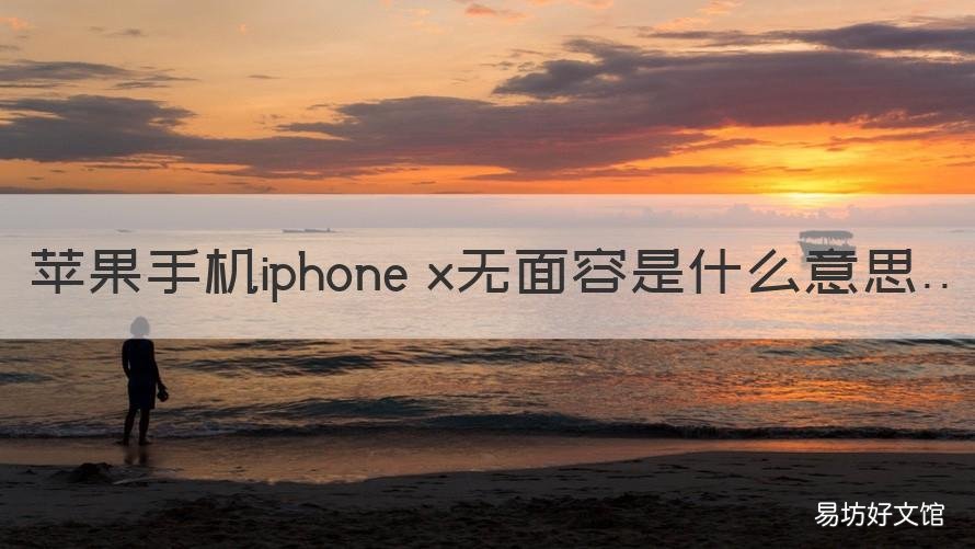 苹果手机iphone x无面容是什么意思 苹果x手机无面容什么意思