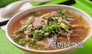 萝卜牛肉汤家常做法 萝卜牛肉汤家常做法大全