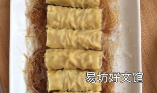 粉絲卷家常做法 卷粉怎樣做
