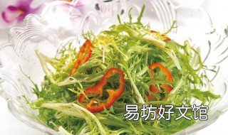 炒苦菊的家常做法 清炒苦菊的做法窍门