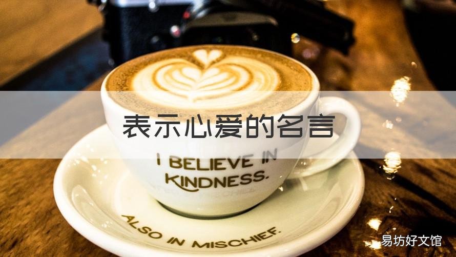 表示心爱的名言 心里有爱的名言