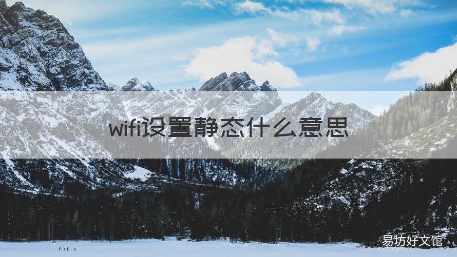 wifi设置静态什么意思 wifi设置为静态是什么意思