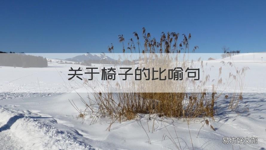关于椅子的比喻句 关于椅子的比喻句子