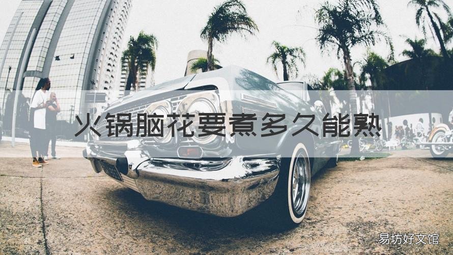火锅脑花要煮多久能熟 火锅中脑花需要煮多久