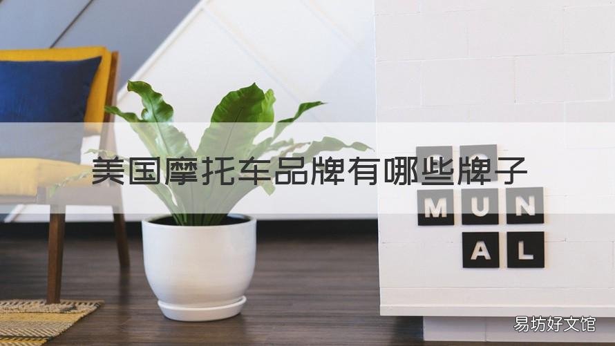 美国摩托车品牌有哪些牌子 美国摩托车品牌有哪些牌子图片