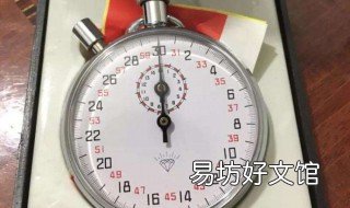 怎么看停表物理 物理学停表怎么看