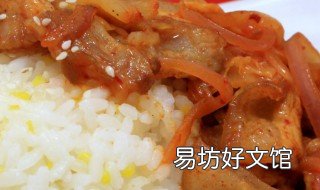 五花肉盖饭家常做法 青椒五花肉盖饭