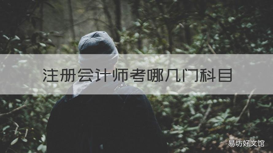 注册会计师考哪几门科目 注册会计师要考哪几门