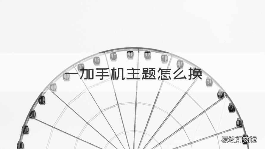 一加手机主题怎么换 一加手机怎样更换主题