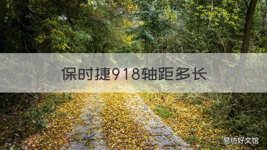 保时捷918轴距多长 保时捷918所有车型