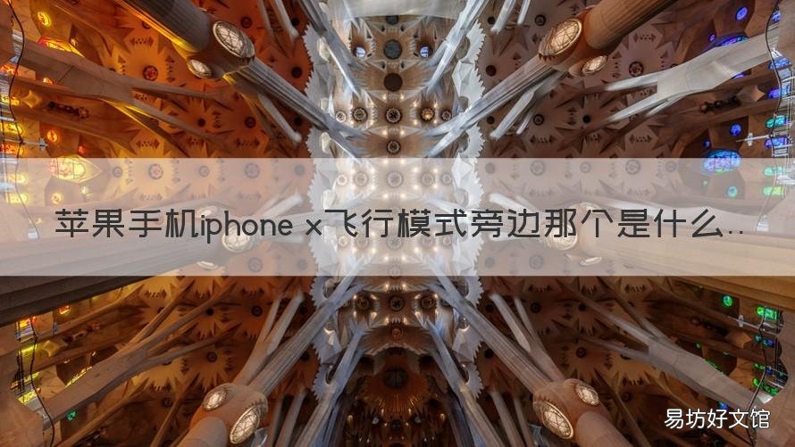 苹果手机iphone x飞行模式旁边那个是什么 苹果x飞行模式旁边的图标是干嘛的