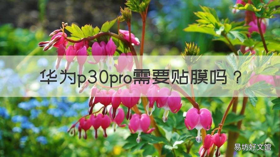 华为p30pro需要贴膜吗 华为p30pro手机贴膜