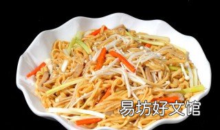 炒金针菇的做法 豆腐炒金针菇的做法