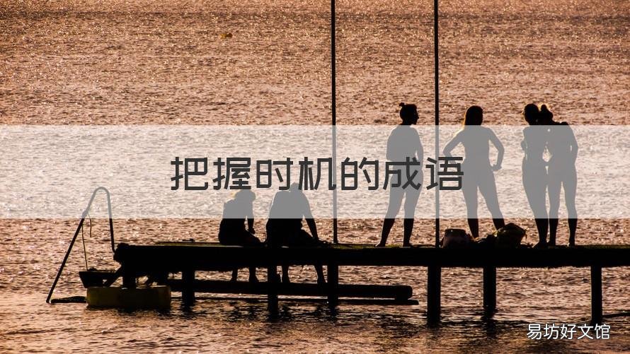 把握时机的成语 把握时机是成语吗