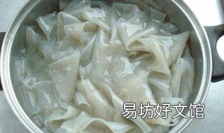 土豆粉皮的制作方法 土豆粉皮的做法