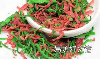 饭店?鱼上面青红丝怎么切